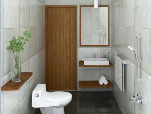 Design Ideas for a Small Bathroom with Optimation Space5